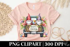 Easter Bunny Clipart |T-shirt, Mug PNG Product Image 4