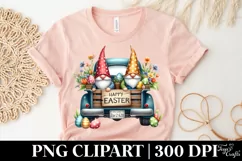 Easter Gnomes Clipart |T-shirt, Mug PNG Product Image 5