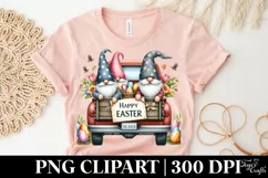 Easter Gnomes Clipart |T-shirt, Mug PNG Product Image 4