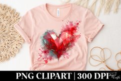 Broken Heart Love Clipart |T-shirt, Mug, Tumbler Product Image 4