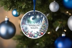 Sparkling Nights Winter Scene Sublimation PNG Product Image 4