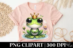 Frog Valentines Love |T-shirt, Mug PNG Product Image 5