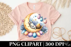 Easter Bunny Clipart |T-shirt, Mug PNG Product Image 1