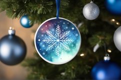 Round Christmas Ornament Sublimation|Clipart Product Image 3