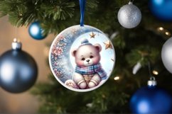 Baby Bear Winter Sublimation PNG Product Image 1