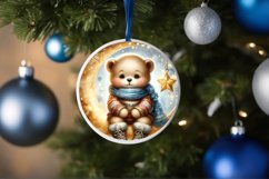 Baby Bear Winter Sublimation PNG Product Image 4
