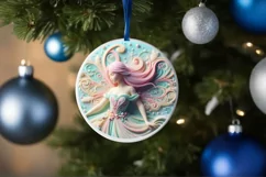 Christmas Fairy Sublimation PNG Product Image 1