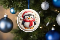 Christmas Penguin Sublimation PNG Product Image 4