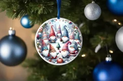 Colorful Winter Gnomes Christmas PNG Product Image 4