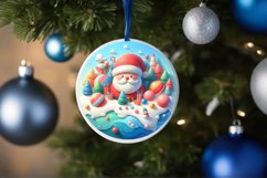 Colorful Pastel Santa's Helper PNG Product Image 4