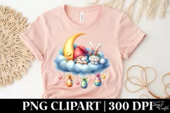 Easter Bunny Clipart |T-shirt, Mug PNG Product Image 5