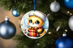 Cute Baby Bee Vintage Digital Painting Product Image 4