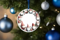 Christmas Ornament with Winter Gnomes PNG Product Image 4