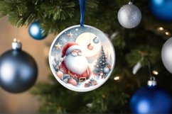 Santa Christmas Watercolor Clipart PNG Product Image 4