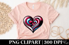 Valentines Floral Heart , Clipart |T-shirt, Mug, Tumbler Product Image 5