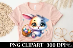 Easter Bunny Clipart |T-shirt, Mug PNG Product Image 4