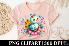 Easter Bunny Clipart |T-shirt, Mug PNG Product Image 4