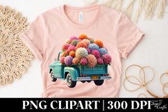 Flowers Trunk Clipart |T-shirt, Mug PNG Product Image 5