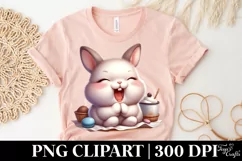 Easter Bunny Cookies, Clipart |T-shirt, Mug PNG Product Image 4