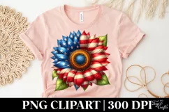 American Flag USA, 4th July, Patriotic Clipart Product Image 4