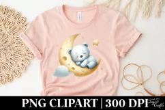 Easter Bunny Clipart |T-shirt, Mug PNG Product Image 5