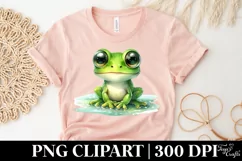 Baby Frog Valentines Love |T-shirt, Mug PNG Product Image 5