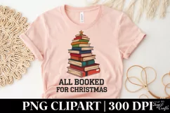 All Booked for Christmas PNG Clipart Product Image 5
