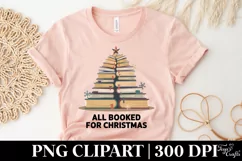 All Booked for Christmas PNG Clipart Product Image 5