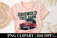 Griswold Tree Farm PNG Clipart |Tshirt Design Product Image 4