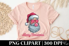 Pink Santa PNG Clipart Product Image 3