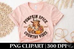 Pumpkin Spice and Country Vibes PNG Product Image 5