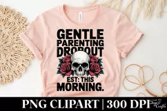 Gentle Parenting Dropout Clipart PNG Product Image 2
