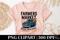 Farmers Market Clipart |Tshirt Design Product Image 4