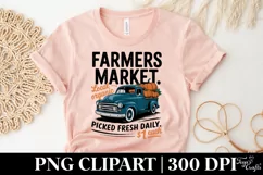 Farmers Market Clipart |Tshirt Design Product Image 4