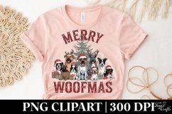 Merry Woofmas Clipart |Tshirt Design Product Image 5
