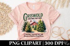 Griswold Tree Farm PNG Clipart |Tshirt Design Product Image 4