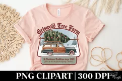 Griswold Tree Farm PNG Clipart |Tshirt Design Product Image 8