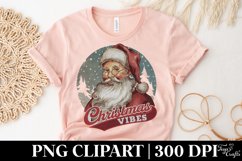 Christmas Vibes PNG Clipart |Tshirt Design Product Image 4