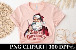 Santa University PNG Clipart |Tshirt Design Product Image 4