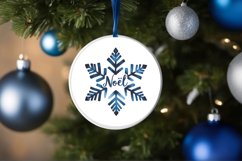 Christmas Snowflake Sublimation PNG Product Image 3