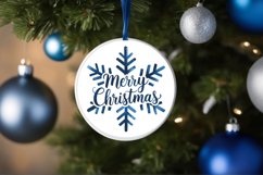 Christmas Snowflake Sublimation PNG Product Image 2