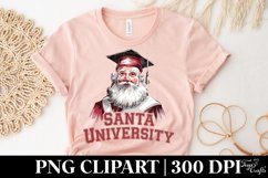 Santa University PNG Clipart |Tshirt Design Product Image 2