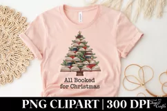 All Booked for Christmas PNG Clipart Product Image 5
