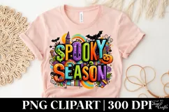 Halloween Spooky Watercolor Clipart PNG Product Image 5