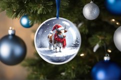 Winter Scene with Cowboy PNG Product Image 1