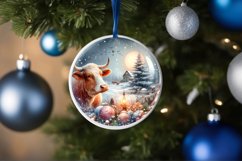 Pastell Winter Scene with Cowboy PNG Product Image 4