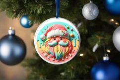 Pastel 3D Martzipan Santa with Large Text BELIEVE Product Image 4