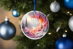 Pastel Molten Candy Detailed Digital Painting Sublimation Product Image 4