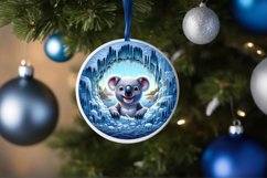 Melting Ice Koala Painting Sublimation PNG Product Image 4