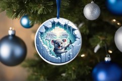 Melting Ice Koala Painting Sublimation PNG Product Image 4